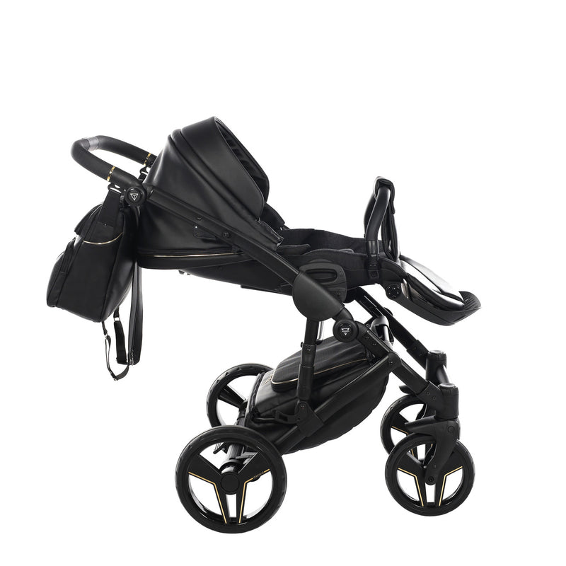 JUNAMA S-CLASS BLACK - 3IN1 (INCLUDES CAR SEAT)