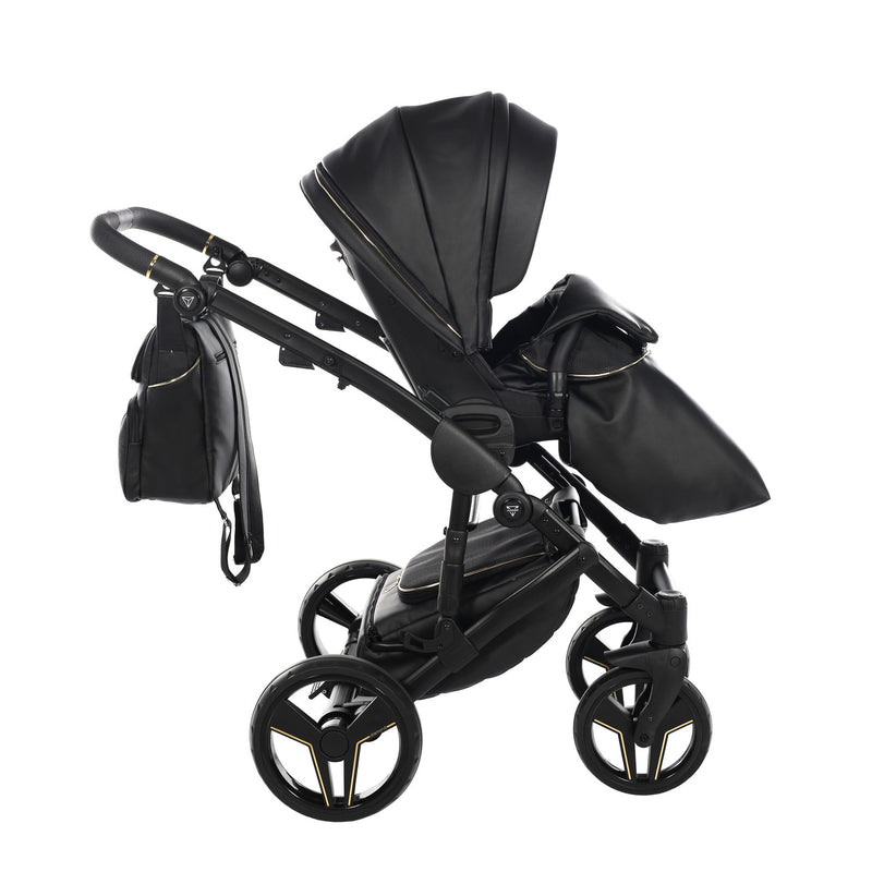 JUNAMA S-CLASS BLACK - 3IN1 (INCLUDES CAR SEAT)