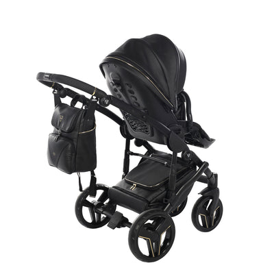 JUNAMA S-CLASS BLACK - 4IN1 (INCLUDES CAR SEAT & ISOFIX BASE)