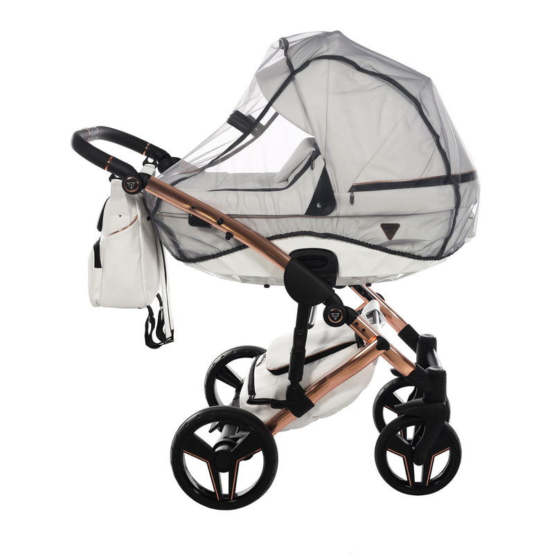 JUNAMA S-CLASS WHITE - 3IN1 (INCLUDES CAR SEAT)