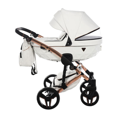 JUNAMA S-CLASS WHITE - 3IN1 (INCLUDES CAR SEAT)