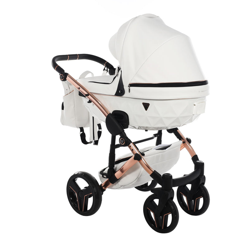 JUNAMA S-CLASS WHITE - 3IN1 (INCLUDES CAR SEAT)