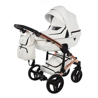 JUNAMA S-CLASS WHITE - 3IN1 (INCLUDES CAR SEAT)