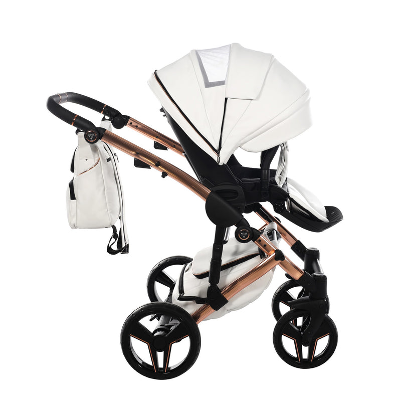 JUNAMA S-CLASS WHITE - 3IN1 (INCLUDES CAR SEAT)