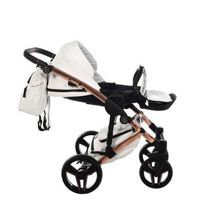 JUNAMA S-CLASS WHITE - 3IN1 (INCLUDES CAR SEAT)