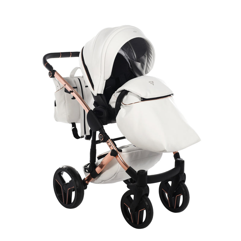 JUNAMA S-CLASS WHITE - 3IN1 (INCLUDES CAR SEAT)