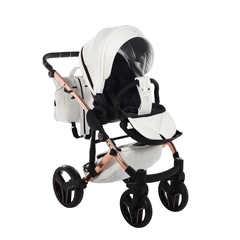 JUNAMA S-CLASS WHITE - 3IN1 (INCLUDES CAR SEAT)