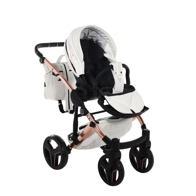 JUNAMA S-CLASS WHITE - 3IN1 (INCLUDES CAR SEAT)