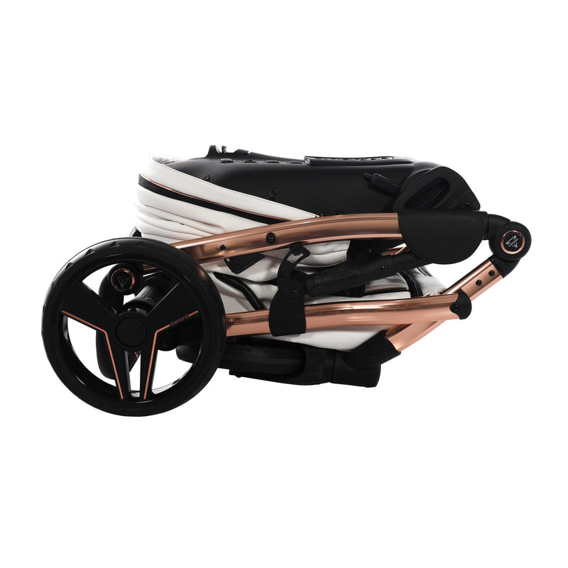 JUNAMA S-CLASS WHITE - 3IN1 (INCLUDES CAR SEAT)