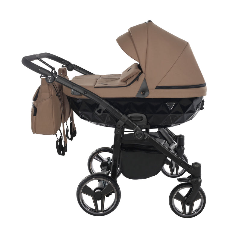 JUNAMA CORE DUO SAND - 2IN1 (2 X CARRYCOTS & 2 X SEAT UNITS)