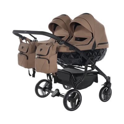 JUNAMA CORE DUO SAND - 2IN1 (2 X CARRYCOTS & 2 X SEAT UNITS)