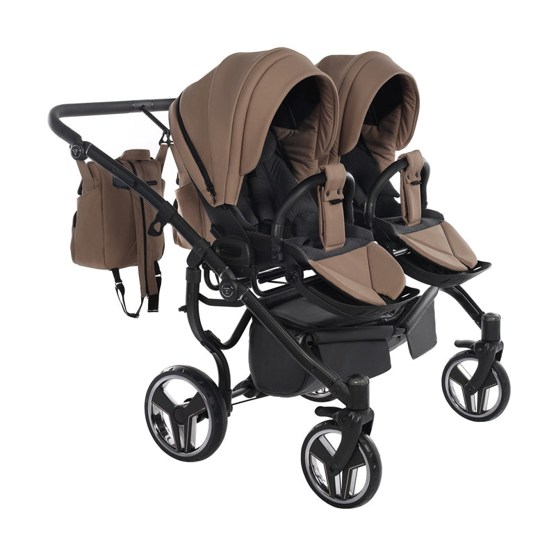 JUNAMA CORE DUO SAND - 2IN1 (2 X CARRYCOTS & 2 X SEAT UNITS)