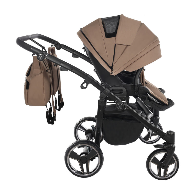 JUNAMA CORE DUO SAND - 2IN1 (2 X CARRYCOTS & 2 X SEAT UNITS)