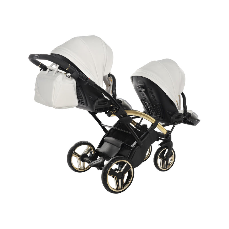 JUNAMA FLUO INDIVIDUAL MIRROR WHITE GOLD DUO SLIM - 3IN1 (INCLUDES 2 X CAR SEAT)