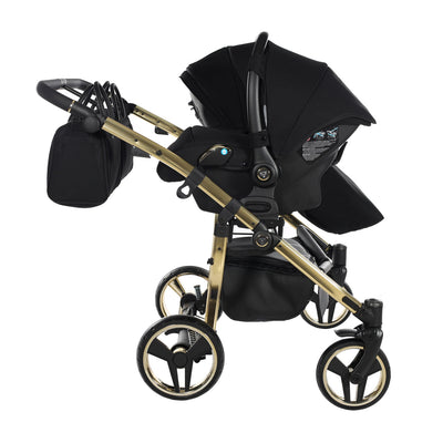 JUNAMA DIAMOND S LINE DUO BLACK GOLD - 4IN1 (INCLUDES 2 X CAR SEAT & 2 X ISOFIX BASE)