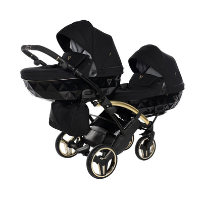 JUNAMA DIAMOND S LINE BLACK GOLD DUO SLIM - 3IN1 (INCLUDES 2 X CAR SEAT)