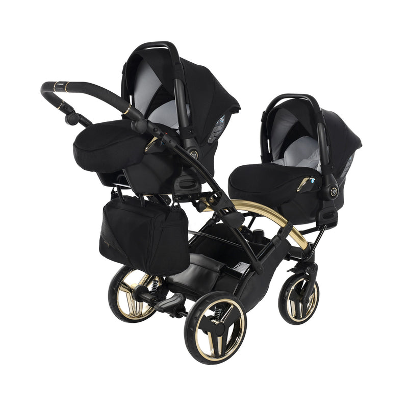 JUNAMA DIAMOND S LINE BLACK GOLD DUO SLIM - 3IN1 (INCLUDES 2 X CAR SEAT)