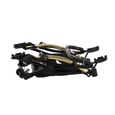 JUNAMA DIAMOND S LINE BLACK GOLD DUO SLIM - 2IN1 (2 X CARRYCOTS & 2 X SEAT UNITS)