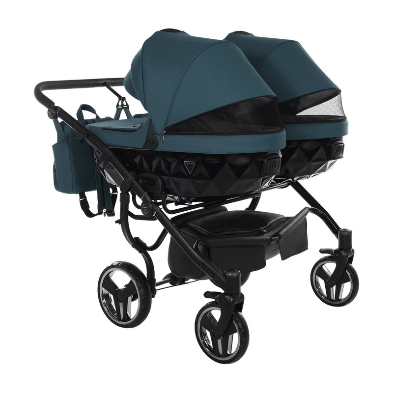 JUNAMA JUNAMA CORE DUO TEAL - 2IN1 (2 X CARRYCOTS & 2 X SEAT UNITS)