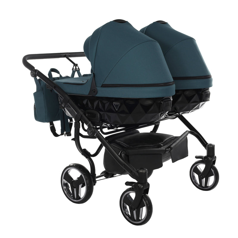 JUNAMA JUNAMA CORE DUO TEAL - 2IN1 (2 X CARRYCOTS & 2 X SEAT UNITS)