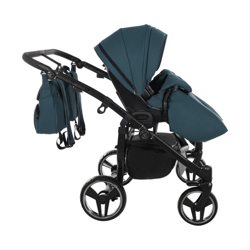 JUNAMA JUNAMA CORE DUO TEAL - 2IN1 (2 X CARRYCOTS & 2 X SEAT UNITS)