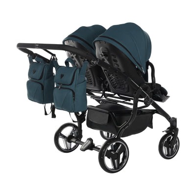 JUNAMA JUNAMA CORE DUO TEAL - 2IN1 (2 X CARRYCOTS & 2 X SEAT UNITS)