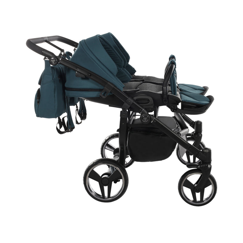 JUNAMA JUNAMA CORE DUO TEAL - 2IN1 (2 X CARRYCOTS & 2 X SEAT UNITS)