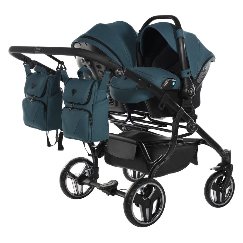 JUNAMA JUNAMA CORE DUO TEAL - 2IN1 (2 X CARRYCOTS & 2 X SEAT UNITS)