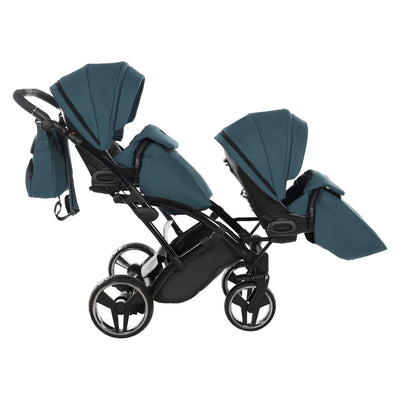 JUNAMA CORE TEAL DUO SLIM - 2IN1 (2 X CARRYCOTS & 2 X SEAT UNITS)