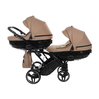 JUNAMA CORE SAND DUO SLIM - 2IN1 (2 X CARRYCOTS & 2 X SEAT UNITS)