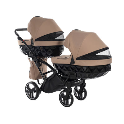 JUNAMA CORE SAND DUO SLIM - 2IN1 (2 X CARRYCOTS & 2 X SEAT UNITS)