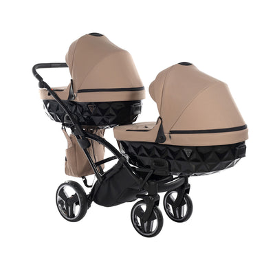 JUNAMA CORE SAND DUO SLIM - 2IN1 (2 X CARRYCOTS & 2 X SEAT UNITS)