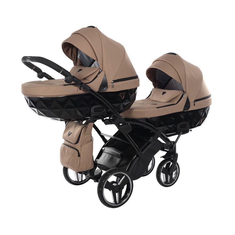 JUNAMA CORE SAND DUO SLIM - 2IN1 (2 X CARRYCOTS & 2 X SEAT UNITS)