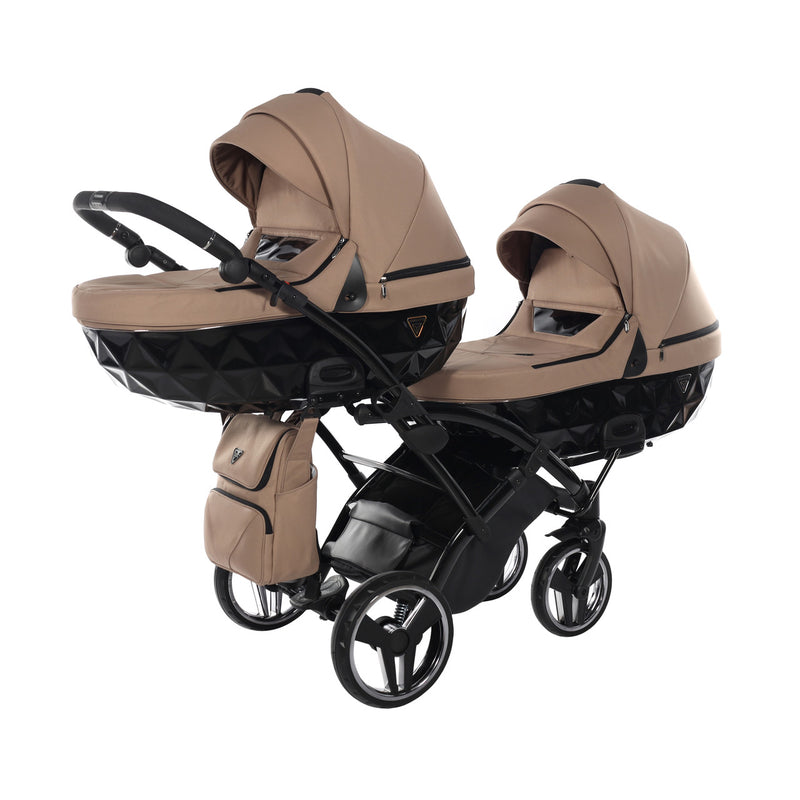 JUNAMA CORE SAND DUO SLIM - 2IN1 (2 X CARRYCOTS & 2 X SEAT UNITS)