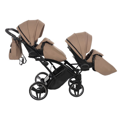 JUNAMA CORE SAND DUO SLIM - 2IN1 (2 X CARRYCOTS & 2 X SEAT UNITS)