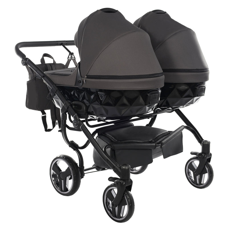 JUNAMA CORE DUO BLACK NICKEL - 4IN1 (INCLUDES 2 X CAR SEAT & 2 X ISOFIX BASE)