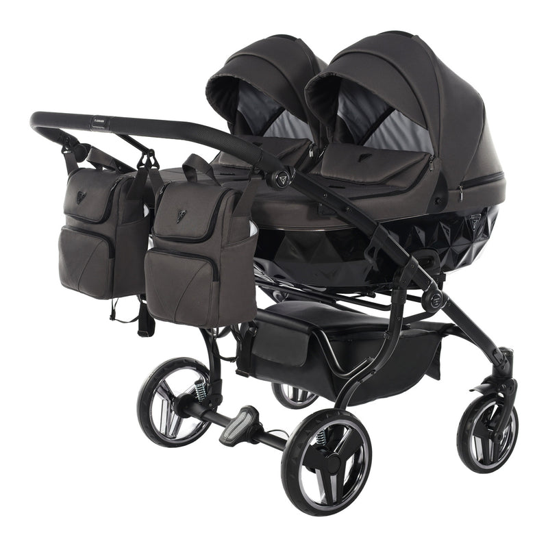 JUNAMA CORE DUO BLACK NICKEL - 4IN1 (INCLUDES 2 X CAR SEAT & 2 X ISOFIX BASE)