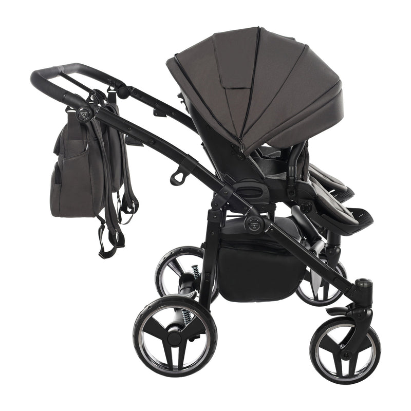 JUNAMA CORE DUO BLACK NICKEL - 4IN1 (INCLUDES 2 X CAR SEAT & 2 X ISOFIX BASE)