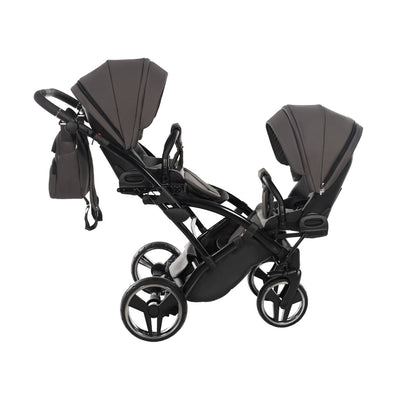 JUNAMA CORE BLACK NICKEL DUO SLIM - 4IN1 (INCLUDES 2 X CAR SEAT & 2 X ISOFIX BASE)