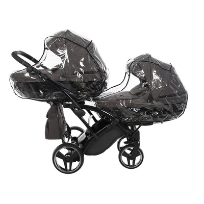 JUNAMA CORE BLACK NICKEL DUO SLIM - 4IN1 (INCLUDES 2 X CAR SEAT & 2 X ISOFIX BASE)