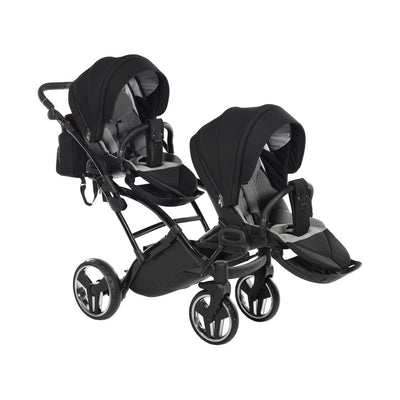 JUNAMA CORE BLACK DUO SLIM - 4IN1 (INCLUDES 2 X CAR SEAT & 2 X ISOFIX BASE)