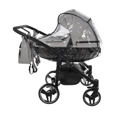 JUNAMA CORE DUO GREY MIST - 2IN1 (2 X CARRYCOTS & 2 X SEAT UNITS)