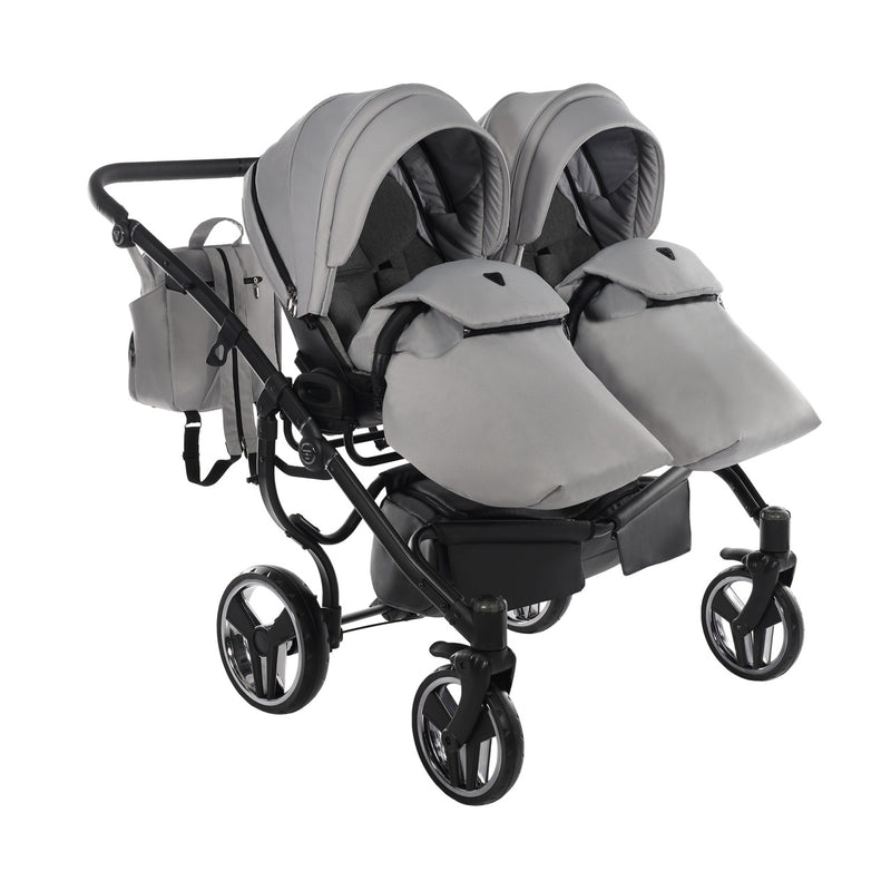 JUNAMA CORE DUO GREY MIST - 4IN1 (INCLUDES 2 X CAR SEAT & 2 X ISOFIX BASE)