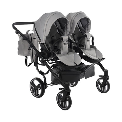 JUNAMA CORE DUO GREY MIST - 4IN1 (INCLUDES 2 X CAR SEAT & 2 X ISOFIX BASE)