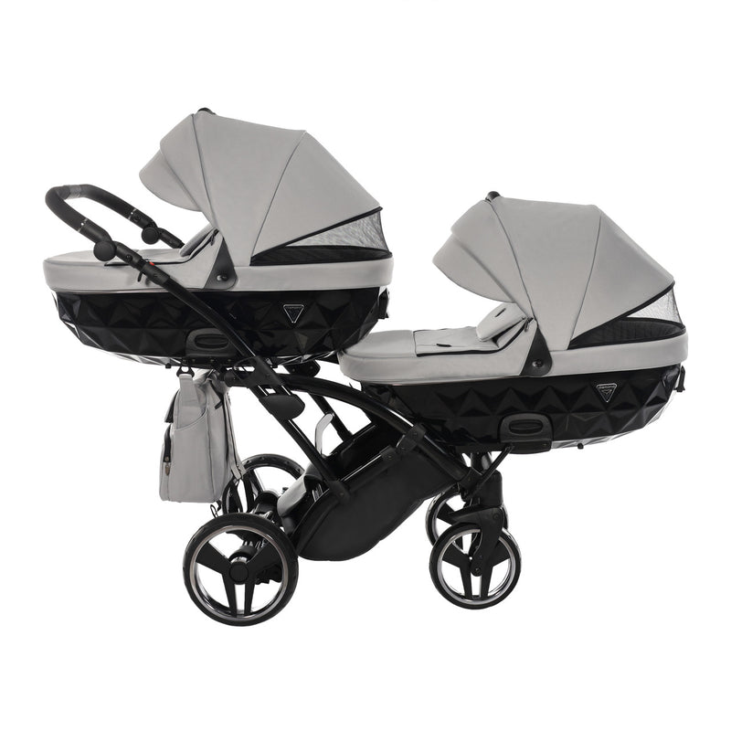 JUNAMA CORE DUO SLIM GREY MIST - 4IN1 (INCLUDES 2 X CAR SEAT & 2 X ISOFIX BASE)