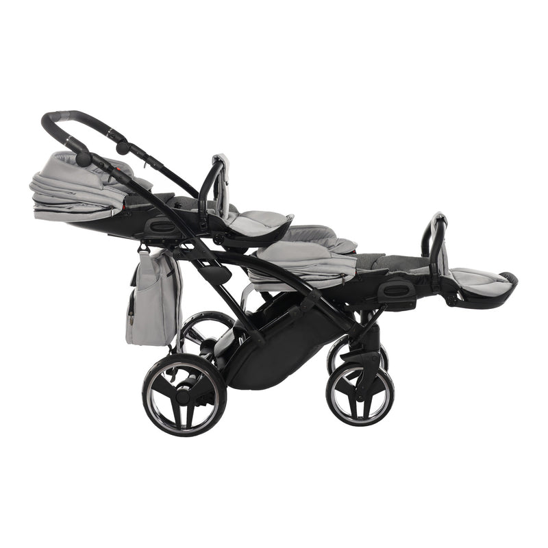 JUNAMA CORE DUO SLIM GREY MIST - 4IN1 (INCLUDES 2 X CAR SEAT & 2 X ISOFIX BASE)