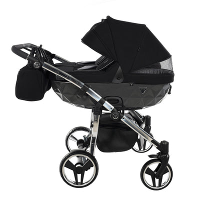 DIAMOND S LINE DUO GREY - 2IN1 (2 X CARRYCOTS & 2 X SEAT UNITS)