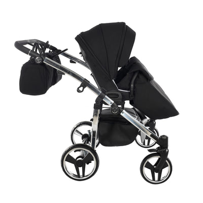 DIAMOND S LINE DUO GREY - 2IN1 (2 X CARRYCOTS & 2 X SEAT UNITS)