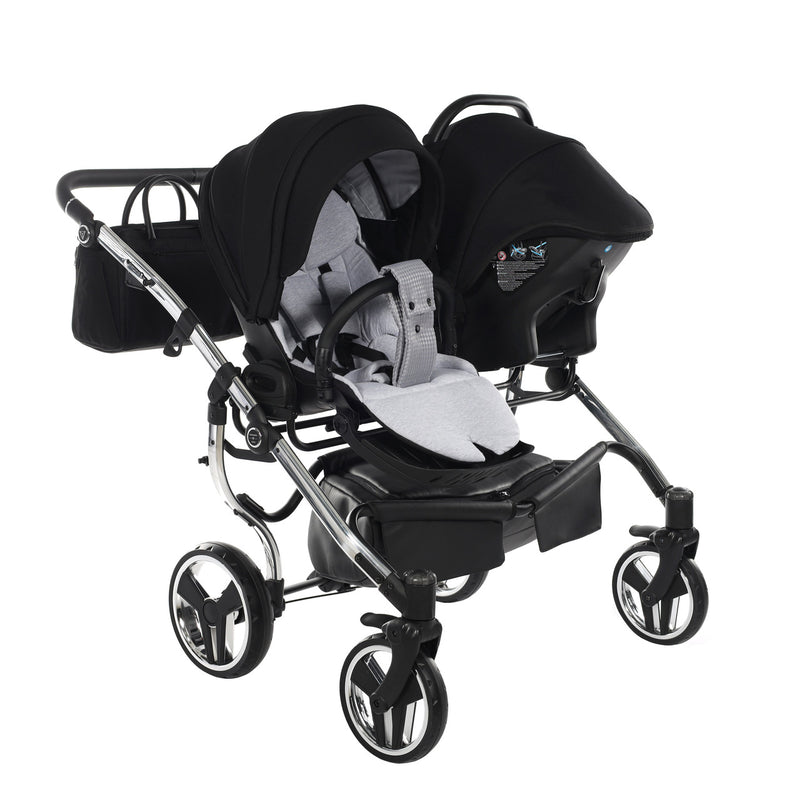 JUNAMA DIAMOND S LINE DUO GREY  - 3IN1 (INCLUDES 2 X CAR SEAT)