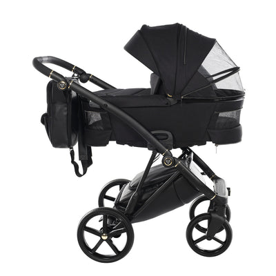 JUNAMA AIR BLACK - 4IN1 (INCLUDES CAR SEAT & ISOFIX BASE)